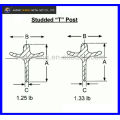 DM hot sale American standard T post for field fence